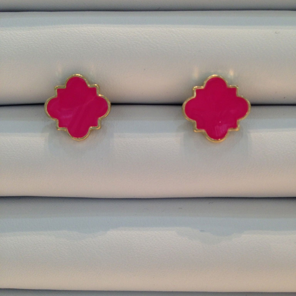 Pink Marrakech Studs
