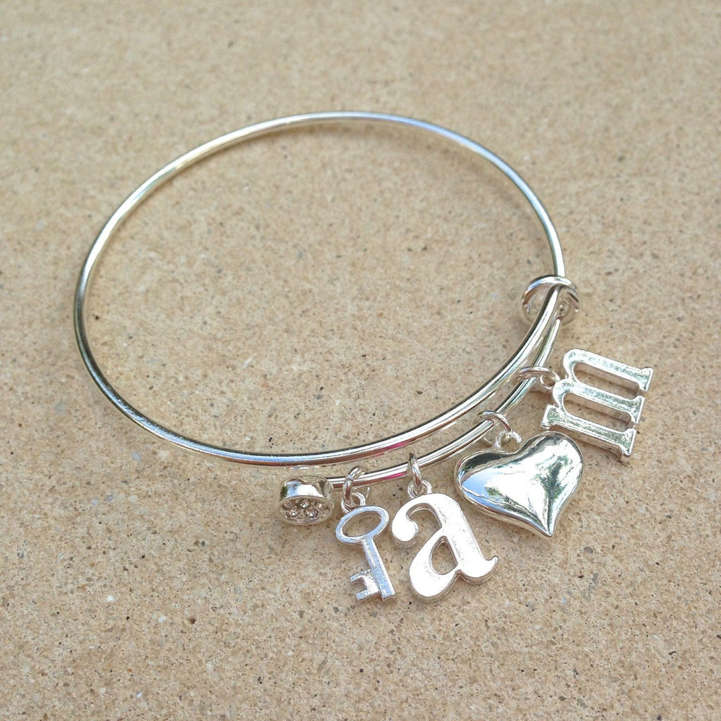 The Key to My Heart Bangle