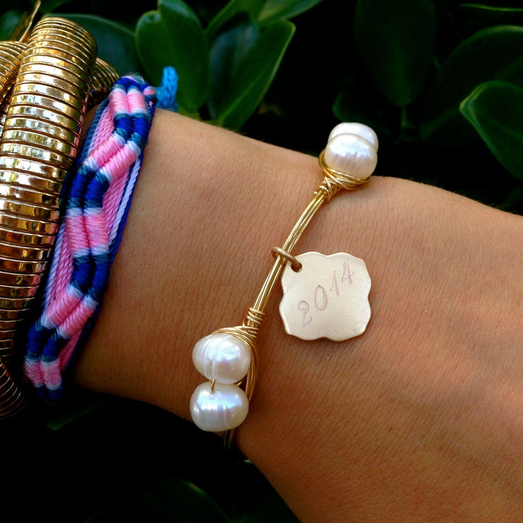 Pretty in Pearls 2014 Charm Bangle