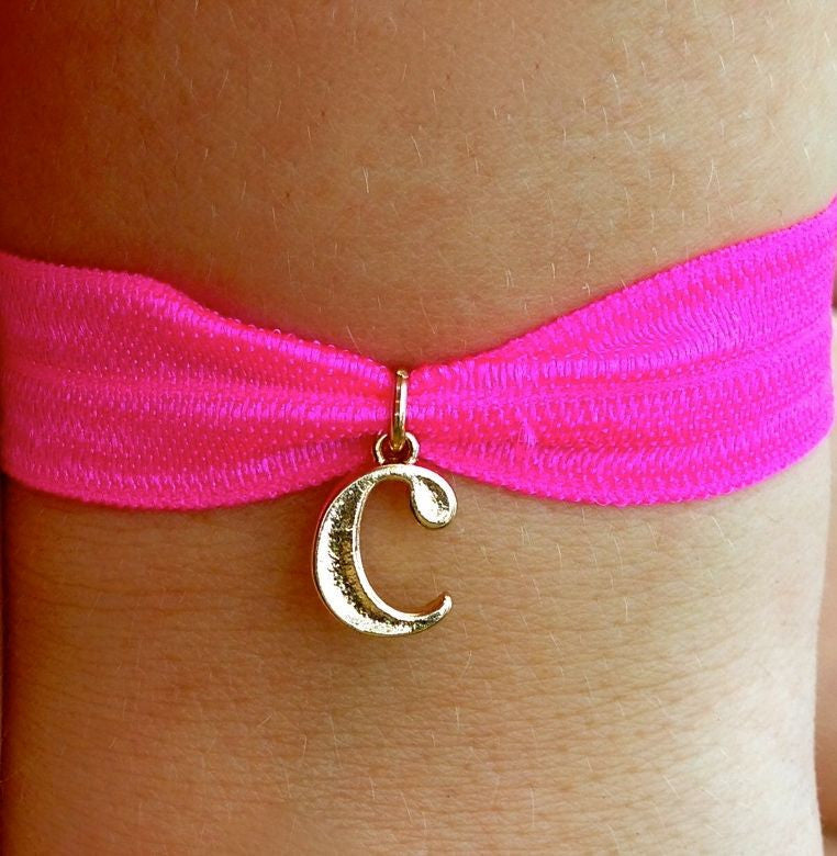 Initial Hair Tie