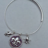 Triple Fleur di Lis Bracelet