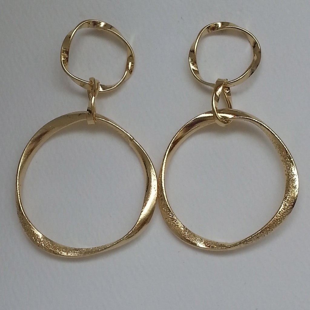 Twisted Rings Earrings