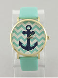 You can always count on I Love Jewelry Auctions to bring you the hottest trends. Our Mint Chevron Anchor Watch is perfect for any arm candy stack!