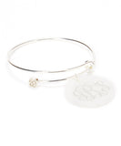Color Me Happy Personalized Acrylic Charm Bangle