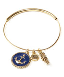 Anchor & Hope Charm Bangle