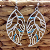 Silver Leaf Earrings
