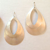 Teardrop Double Drop Earrings