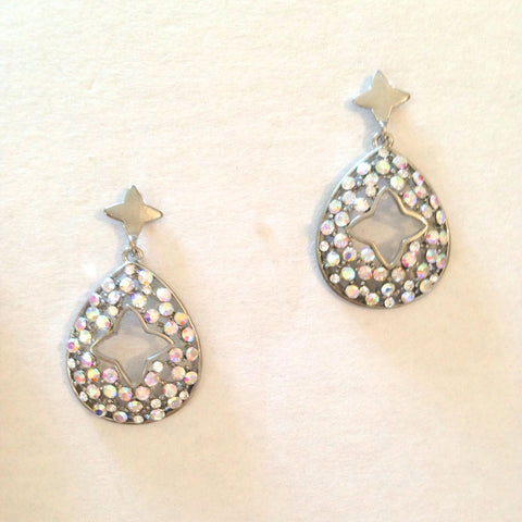 Crystal Starburst Earrings