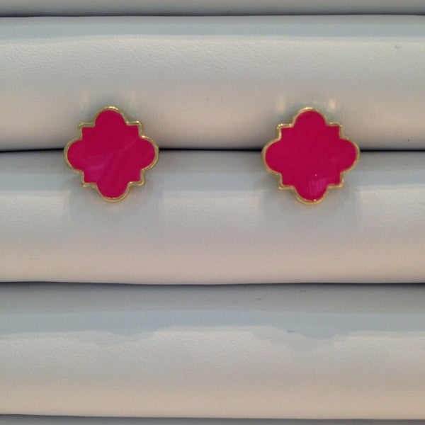 Pink Marrakech Studs