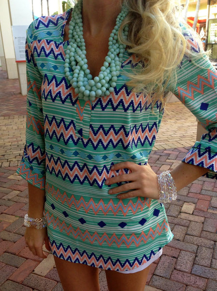 Spring in My Step Tunic