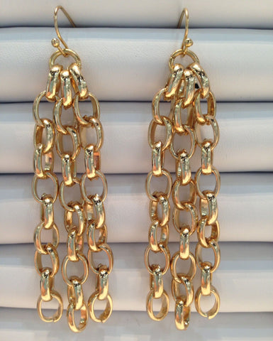 Chain Fringe Earrings