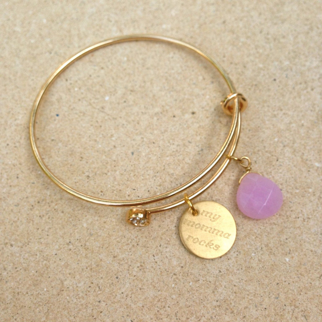 My Momma Rocks Bangle