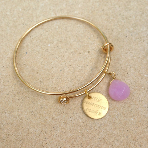 My Momma Rocks Bangle