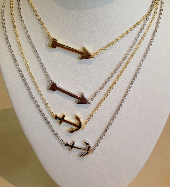 Arrow & Anchor Necklaces