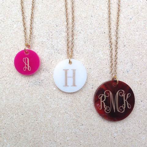 Color Me Happy Personalized Acrylic Charms