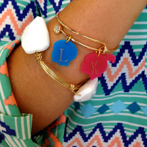 Cute & Colorful Silhouette Stack Bangles