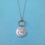 Makes You Happy Charm Necklace