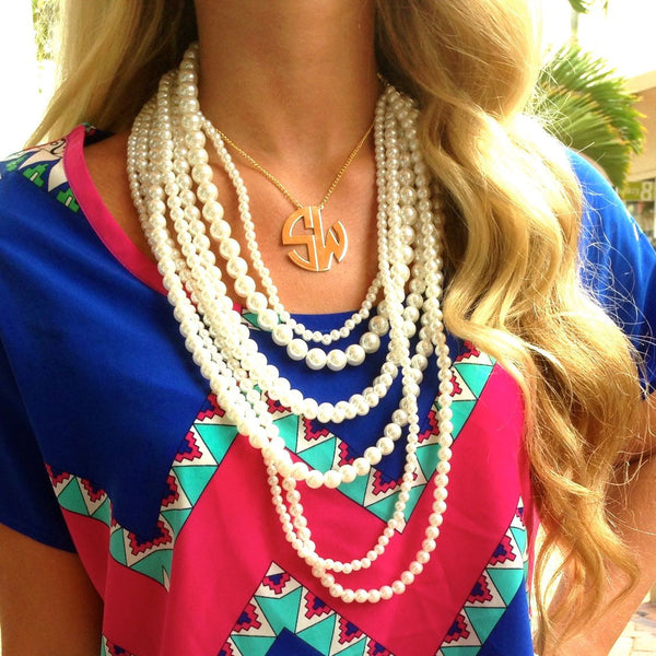 Pearl Multi-Strand Necklace