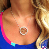 Mom Monogram Necklace