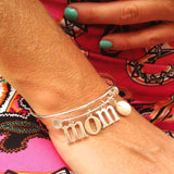 Mom's the Word Bangle