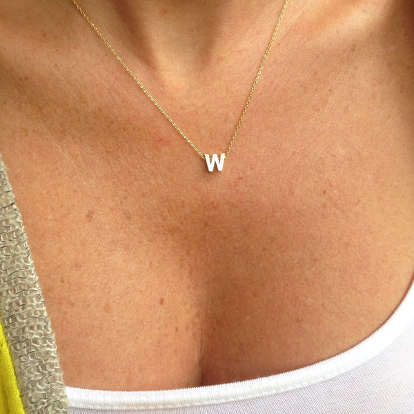 Delicate & Dainty Initial Necklace