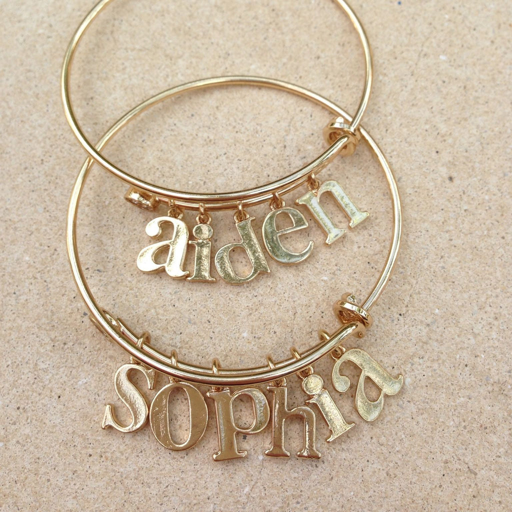 Charming Name Bangles