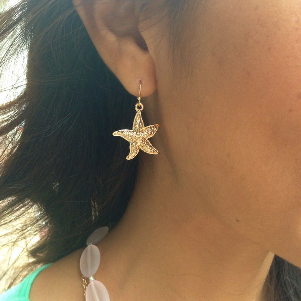 Sassy Starfish Earrings
