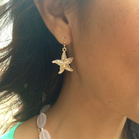 Sassy Starfish Earrings