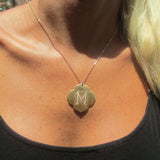 ILJA Personalized Flower Pendant Necklace