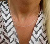 Initial Necklace - Silver