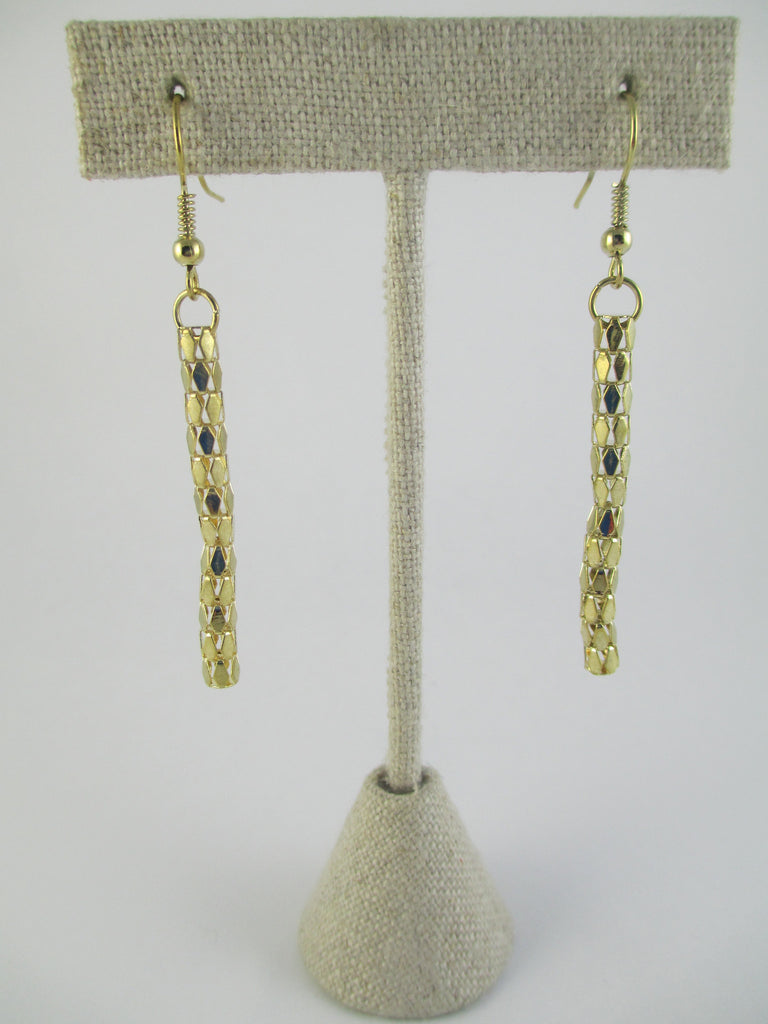 Gold Chain Dangle Earrings