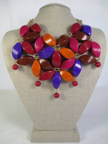 Boho Beaded Statement Necklace