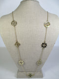 Designer Inspired Long Reversible Necklace
