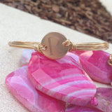 Personalized Wire Wrapped Bangle