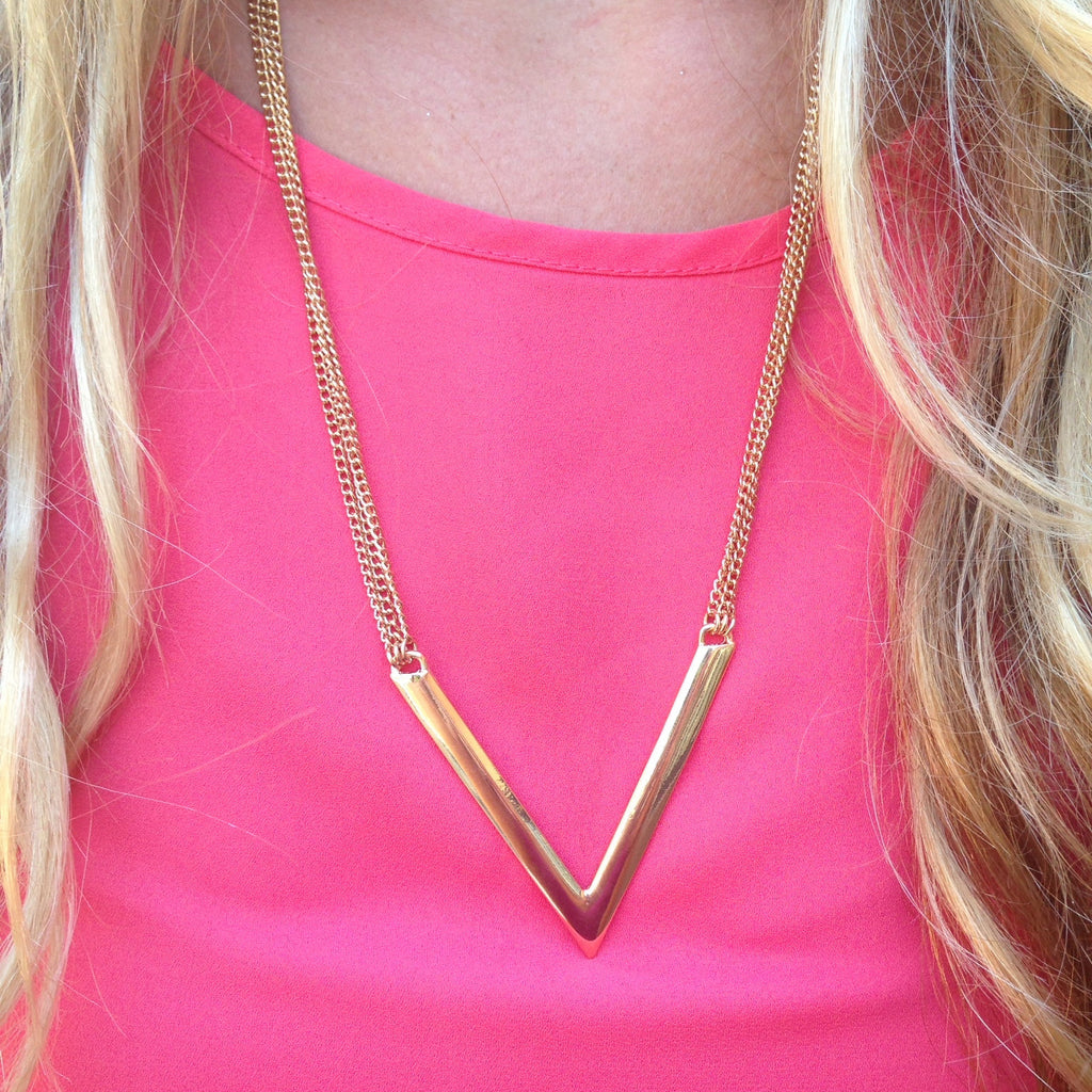 Pointed Peak Necklace