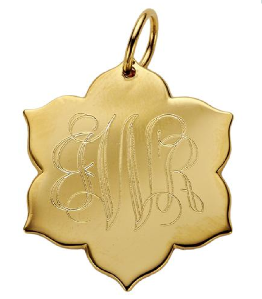 Jordann Jewelry Magnolia Charm Necklace