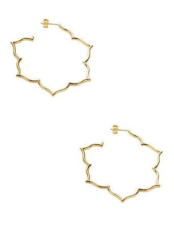 Jordann Jewelry Magnolia Hoops