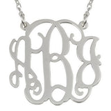 ** SPECIAL ** Jordann Jewelry Monogram Necklace - 1.5 Inch ** ILJA FAVORITE **