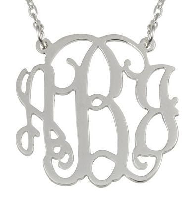 ** SPECIAL ** Jordann Jewelry Monogram Necklace - 2 Inch ** ILJA FAVORITE **