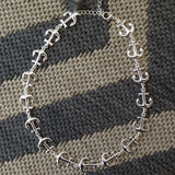 Anchor Eternity Necklace