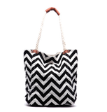 The Cutest Chevron Tote in Town