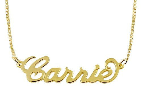 Nameplate Necklace