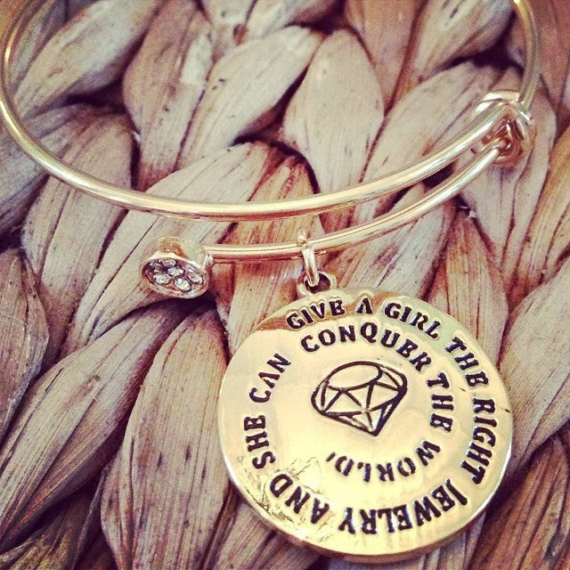 Conquer the World Bangle