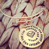 Conquer the World Bangle