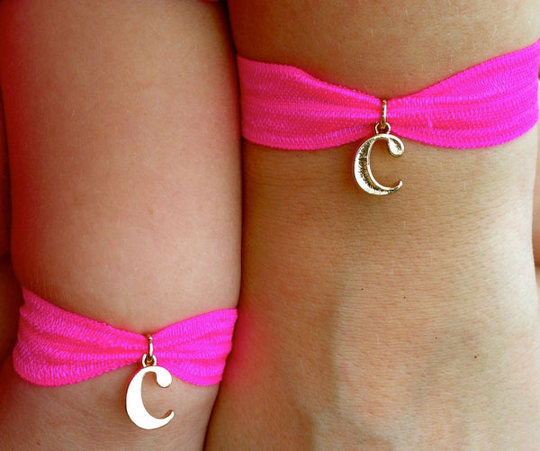 Initial Hair Tie