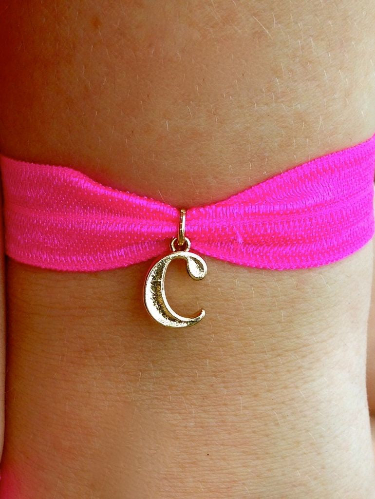 Initial Hair Tie