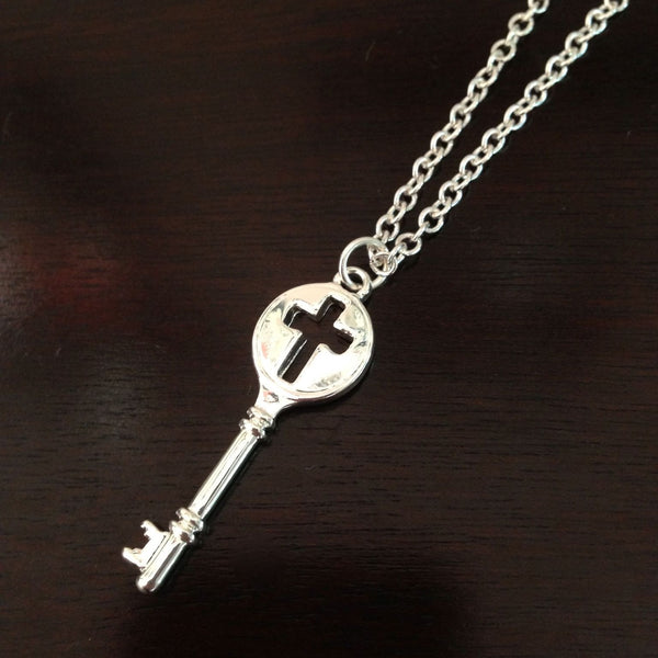 Cross Key Necklace
