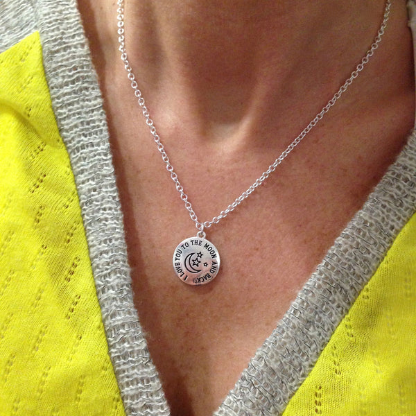 I Love You to the Moon and Back Necklace