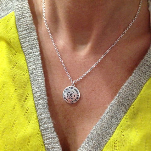 I Love You to the Moon and Back Necklace