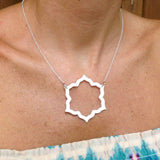 Jordann Jewelry Acrylic Magnolia Necklace